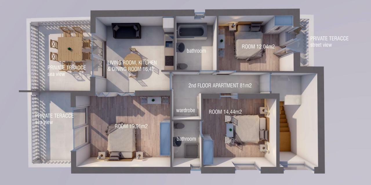 Apartmani Mira Vodice Exterior foto